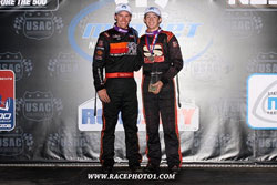 Although the brothers drove for different teams, with different cars and set-ups, they still managed to win first and third place.