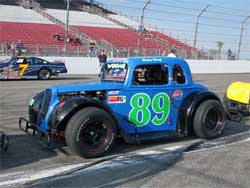 No. 89 Legend Car at Irwindale Speedway