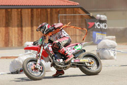 Florian Wedenig calls his first ever Supermoto podium finish the highlight of 2011.