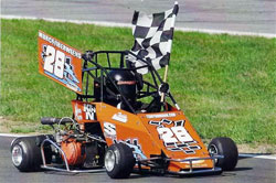 Teddy Hodgdon at the Ceric Fabrication Racing Series/Wildthing Karts event