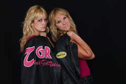 World record-breaking drag-sled racers Tiina and Kiersten Duncanson