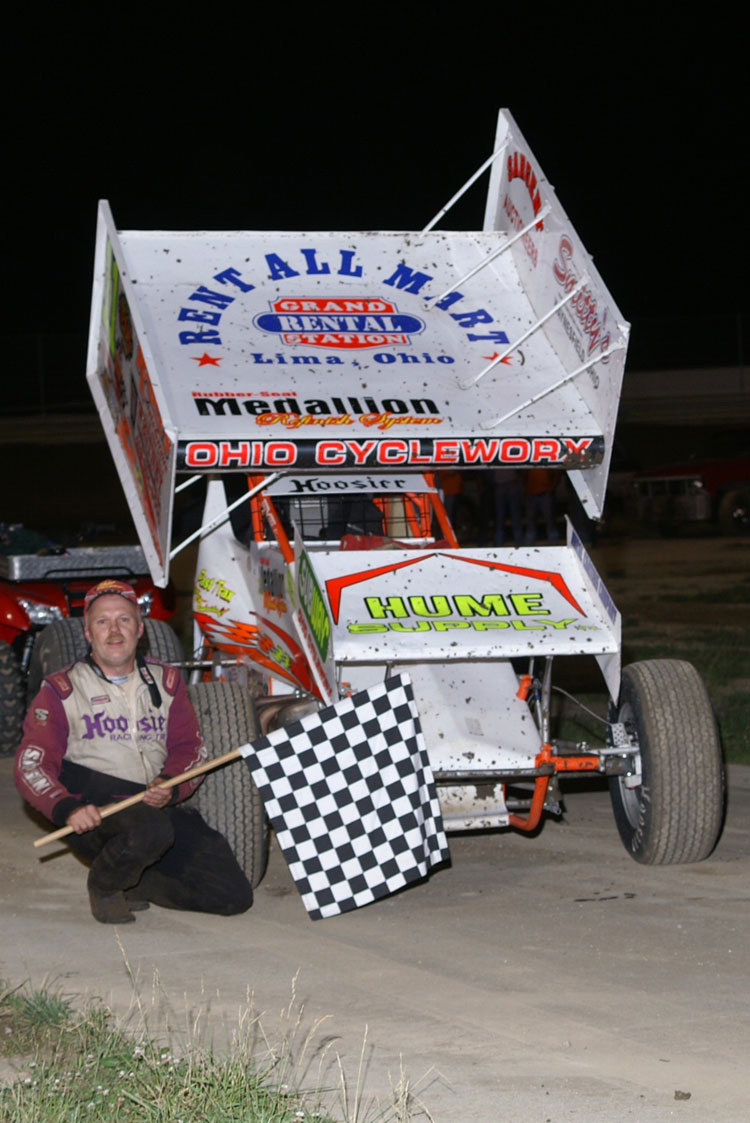 Accor Antage Picket 51 Year Old Sprint Car Driver Tim Allison is Still the One to Beat
