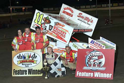 The Tim Allison Racing worked hard all year, coming up just shy of two more championships and their 100th feature victory.