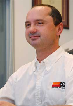Tim Martin, K&N Vice President of Communications