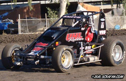 Smith competes in the USAC West Coast 360 Sprint Car Series, driving the Steve La Gras' UHL Rubber number 14 Maxim car.