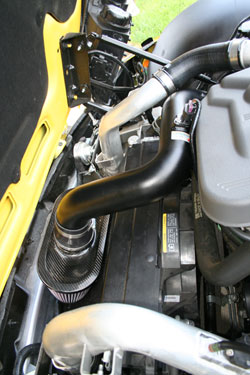 Completed Air Intake Install on 2008 Saturn Sky Turbo