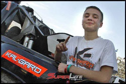 15 year-old Trenton Briley's talent and swagger have already made him a consistent podium visitor in just his first four years of off-road racing.