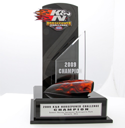 2009 K&N Horsepower Challenge Championship Trophy