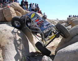 Extreme Rock Crawlers Team Waggoner Racing has competed in seventeen championship WE ROCK Series