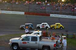 Fifteen-year-old Tyler Hughes recently began the final race of the season with a 20 point lead and in turn earned the Legend points championship at the Old Dominion Speedway.