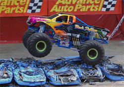 Black Stallion will next compete in Monster Jam at the Quicken Loans Arena in Cleveland, Ohio