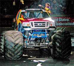 Michael Vaters is continually designing and improving truck parts for the Monster Jam Circuit