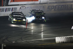 Vaughn Gittin Jr. has taken to the podium six times out of the seven rounds.