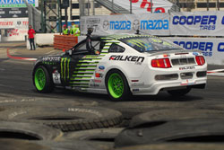 Vaughn Gittin Jr.'s new 2011 Monster Energy / Falken Tire Ford Mustang