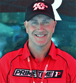 Primetime Team co driver Chris Hall drove GT2 Dodge Viper in American Le Mans Series race
