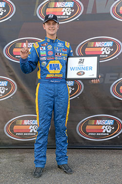 Chris Eggleston winner Napa/Toyota 150 Colorado National Speedway