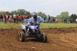 Chad Weinen finished his first AMA sanctioned event of 2013 with an overall win.