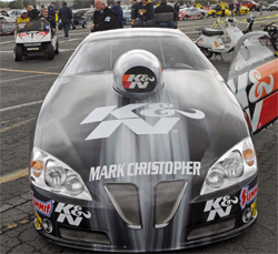 Some of the fastest Pro Stock Cars in history are using hood scoops that have been jointly developed by K&N and Warren Johnson Racing