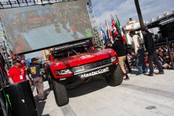 The Vildosola Racing / Stronghold Motorsports trophy truck before the Baja 1000
