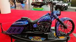 Harley-Davidson Fatboy New York IMS K&N Award winner side view