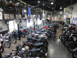 A view of the Buddy Stubbs Motorcycle Museum in Cave Creek, Arizona