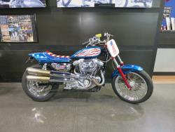 Evel Knievel Harley at the Buddy Stubbs Motorcycle Museum in Cave Creek, Arizona