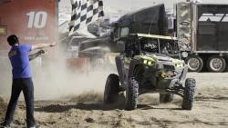 Mitch Guthrie Jr. winning the King of the Hammers desert race in California