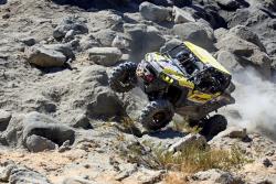 Mitch Guthrie Jr. racing in the King of the Hammers desert race in California