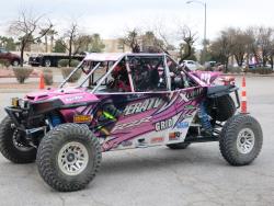 Katie Vernola at the Mint 400 in Primm, Nevada