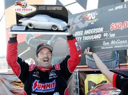 Greg Anderson is the first five-time winner of the K&N Horsepower Challenge