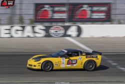 Rich Wilhoff's C7 in the Bull Ring at LVMS