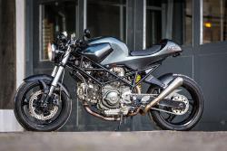 Custom Cafe Racer Motorcycle built by Smokin Motorcycles with Ducati motor