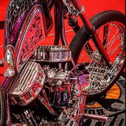 Nick Beaulieu's custom Harley engine detail