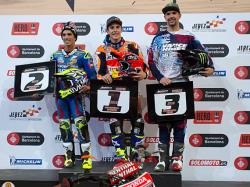 The Superprestigio podium winners