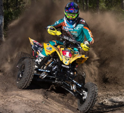 Chad Wienen racing his ATV