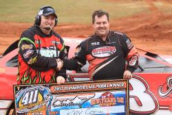 Veteran racer Ray Cook knows how to ring in the New Year, picking up a $4,000 win in the Hangover.