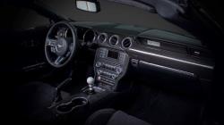 2015 Ford Mustang interior with carbon fiber accents throughout