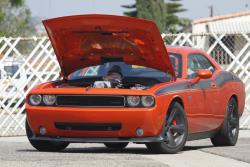 2010 Orange Dodge Challenger with 4.7L twin-screw Kenne Bell supercharger