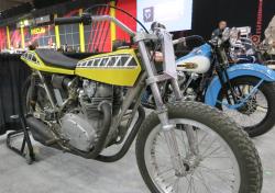 Kenny Roberts' flat tracker at the Mecum Auction in Las Vegas at the South Point Resort