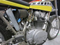 Kenny Roberts' flat tracker at the Mecum Auction in Las Vegas at the South Point Resort