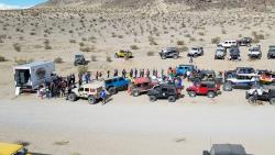 Photo of the King of the Hammers Experience with GenRight Off Road Saturday morning after the awards