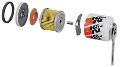 K&N oil filters are made to provide outstanding filtration and high flow rates