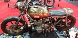 J Moto's ZX900 custom cafe racer at the Chicago International Motorcycle Show