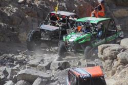 Photo of Teryx Girls in the side by side after they rolled in Backdoor