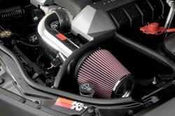 A K&N cold air intake can add power and good looks without sacrificing protection