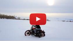 Watch Rob Carpenter tearing up a winter wonderland on his One Wheel Revolution Stunster