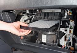 K&N cabin air filters install easily in the housing and feature an OE level of fitment