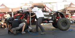 The Murray Race Team Pit Crew at the UTV World Championship in Laughlin, Nevada