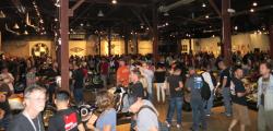 The crowd at the Handbuilt Motorcycle Show in Austin, Texas