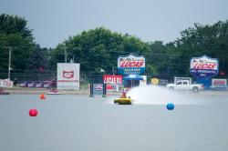 Drag boats can travel 1,000 feet in as little as 3.4 seconds at 250 mph